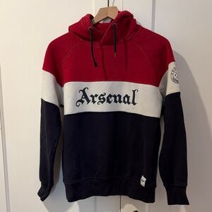 Official Arsenal FC Hoodie - Red, White & Black